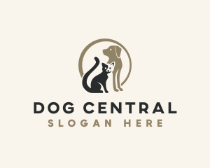 Dog Cat Kitten logo design