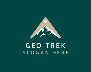 Mountain Star Peak logo design