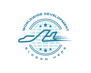 International Globe Immigration Plane logo