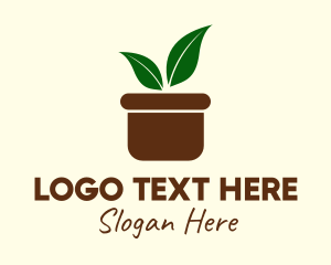 Boho Plant Pot logo