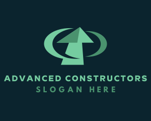 Green Arrow Forwarding logo design