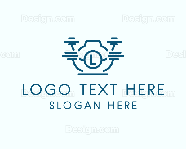 Drone Camera Aerial Photography Logo