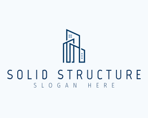 Architecture Condominium Building logo design