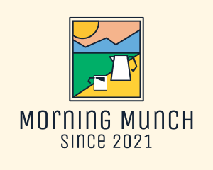 Morning Mountain Coffee  logo design