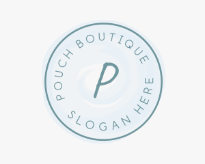 Watercolor Brush Boutique logo design