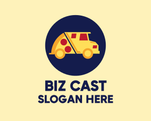 Pizza Delivery Food Truck logo