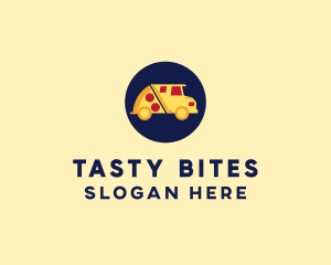 Pizza Delivery Food Truck logo