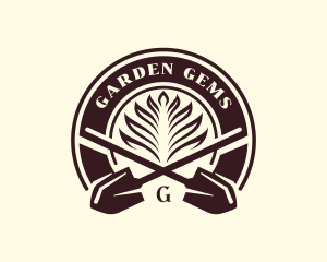 Shovel Garden Planting logo