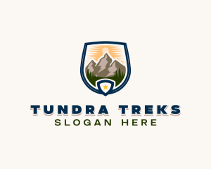 Mountain Outdoor Peak logo design