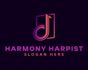 Music Song Melody logo design