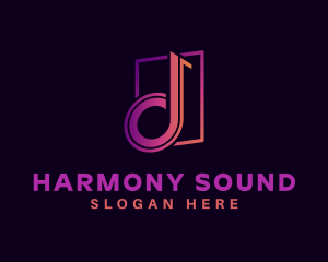 Music Song Melody logo design