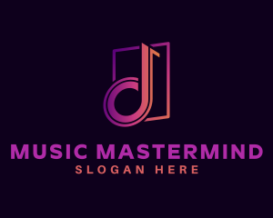 Music Song Melody logo design