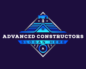 Roof Hammer Builder logo design