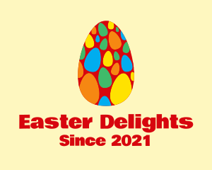 Colorful Easter Eggs  logo