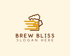 Fast Beer Brew logo design