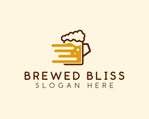 Fast Beer Brew logo design