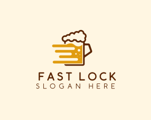 Fast Beer Brew logo design