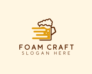 Fast Beer Brew logo design