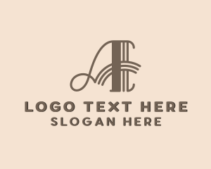 Classic Upscale Boutique Letter A logo