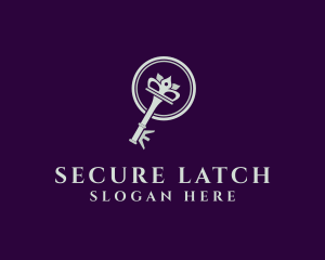 Security Key Crown  logo design