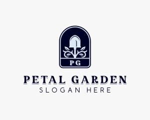 Lawn Shovel Landscaping logo design