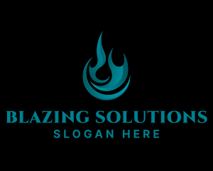 Flame Fuel Energy logo design