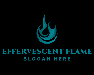 Flame Fuel Energy logo design