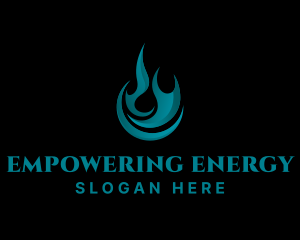 Flame Fuel Energy logo design