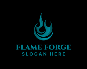 Flame Fuel Energy logo design