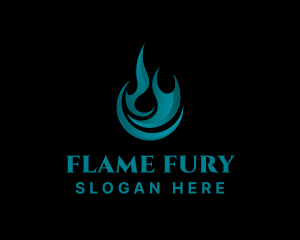 Flame Fuel Energy logo design