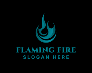 Flame Fuel Energy logo design