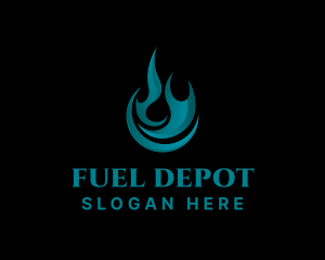 Flame Fuel Energy logo design