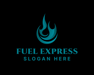 Flame Fuel Energy logo design