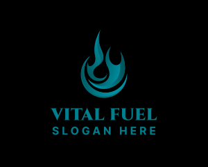 Flame Fuel Energy logo design