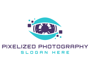 Digital Eye Camera logo design