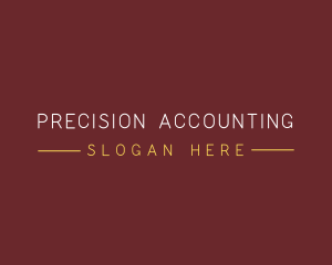 Modern Professional Accounting logo design