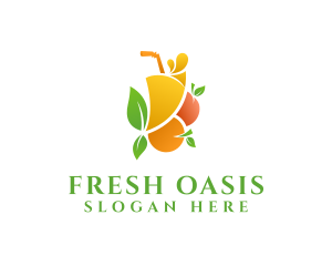 Refreshment Fruit Juice  logo