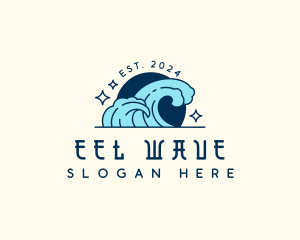 Tidal Wave Surfing logo design