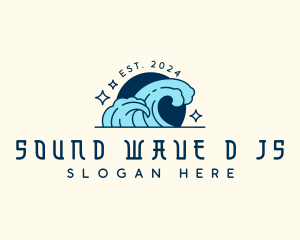 Tidal Wave Surfing logo design