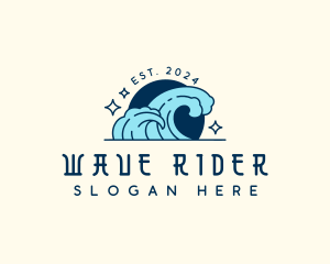 Tidal Wave Surfing logo design