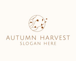 Autumn Season Breeze  logo design