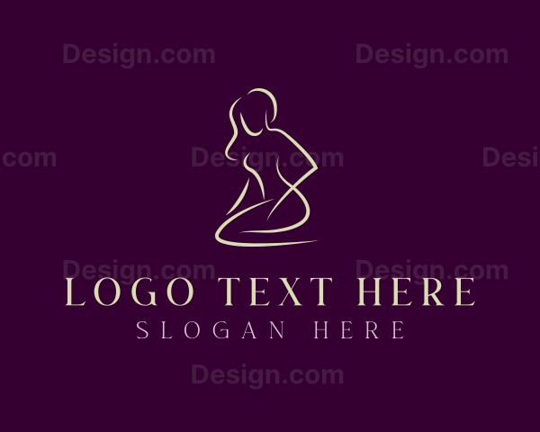 Sexy Female Body Logo