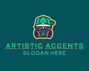 Street Artist Stencil logo design