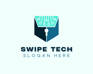 Cybersecurity Tech Programming logo design