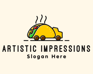 Taco Mexican Food Truck logo design