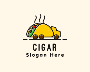 Taco Mexican Food Truck logo design