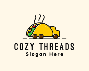 Taco Mexican Food Truck logo design