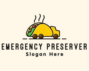 Taco Mexican Food Truck logo design