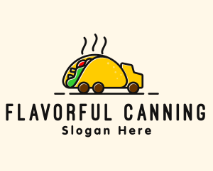 Taco Mexican Food Truck logo design