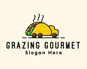 Taco Mexican Food Truck logo design